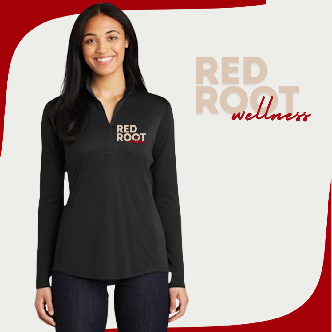 RRW Black Quarter Zip Pullover