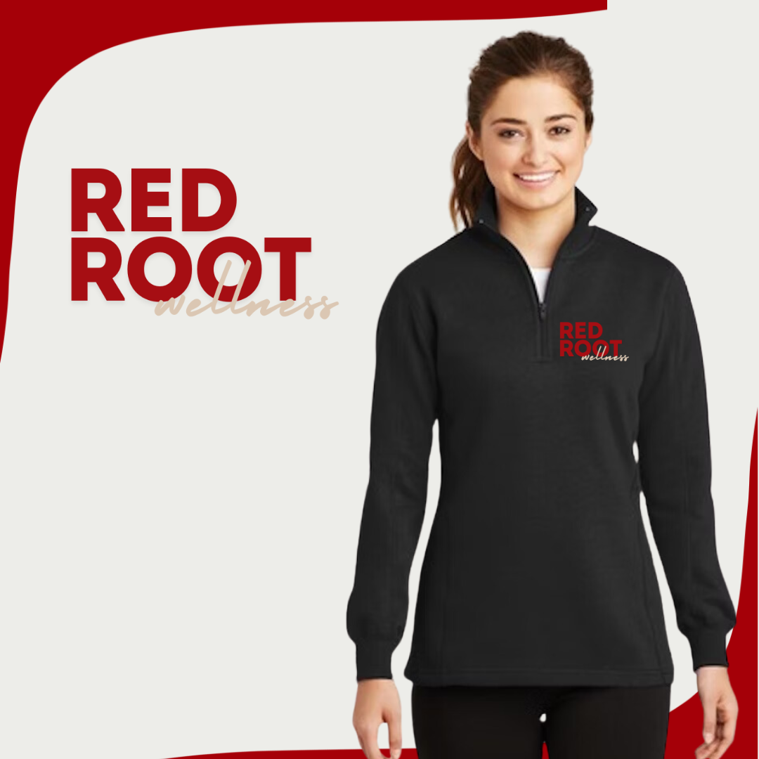 RRW Black Quarter Zip Sweatshirt