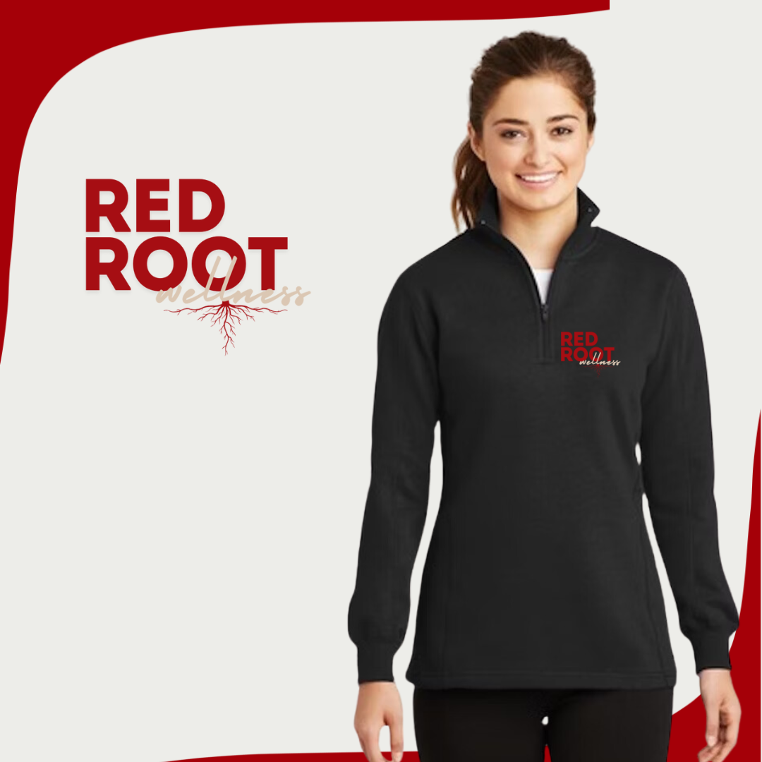 RRW Black Quarter Zip Sweatshirt