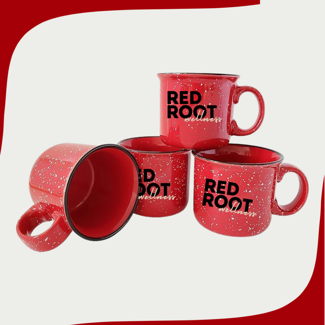 RRW Red Speckled Mug