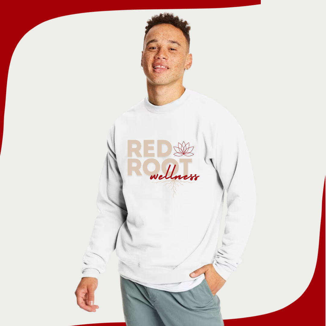 RRW White Crewneck Sweatshirt