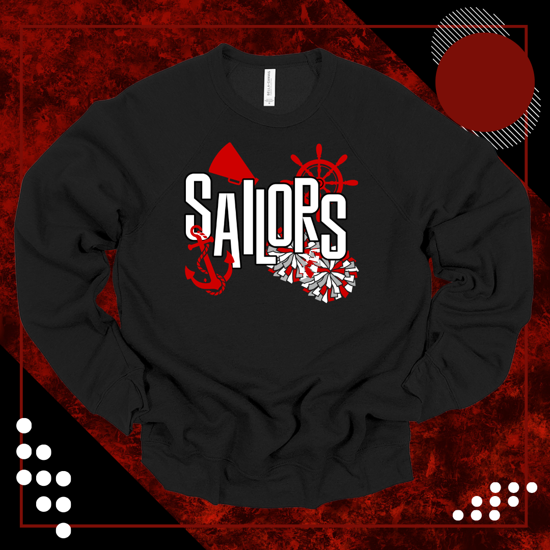 LS Sailor Collage Sweatshirt