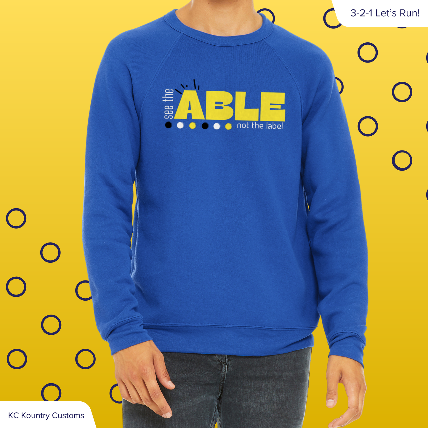 See The ABLE Not The Label - CREWNECK