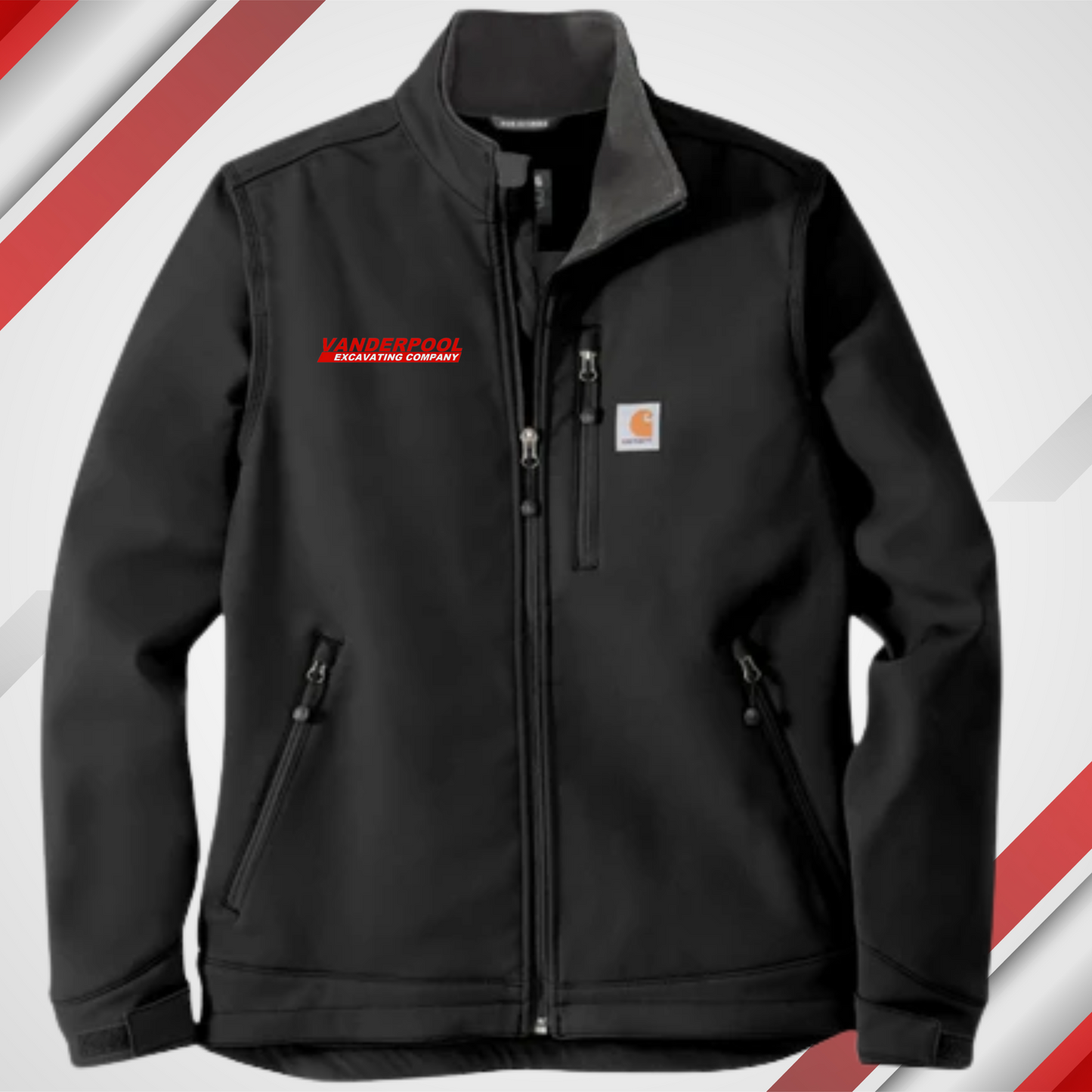 VEC Black Soft Shell Jacket