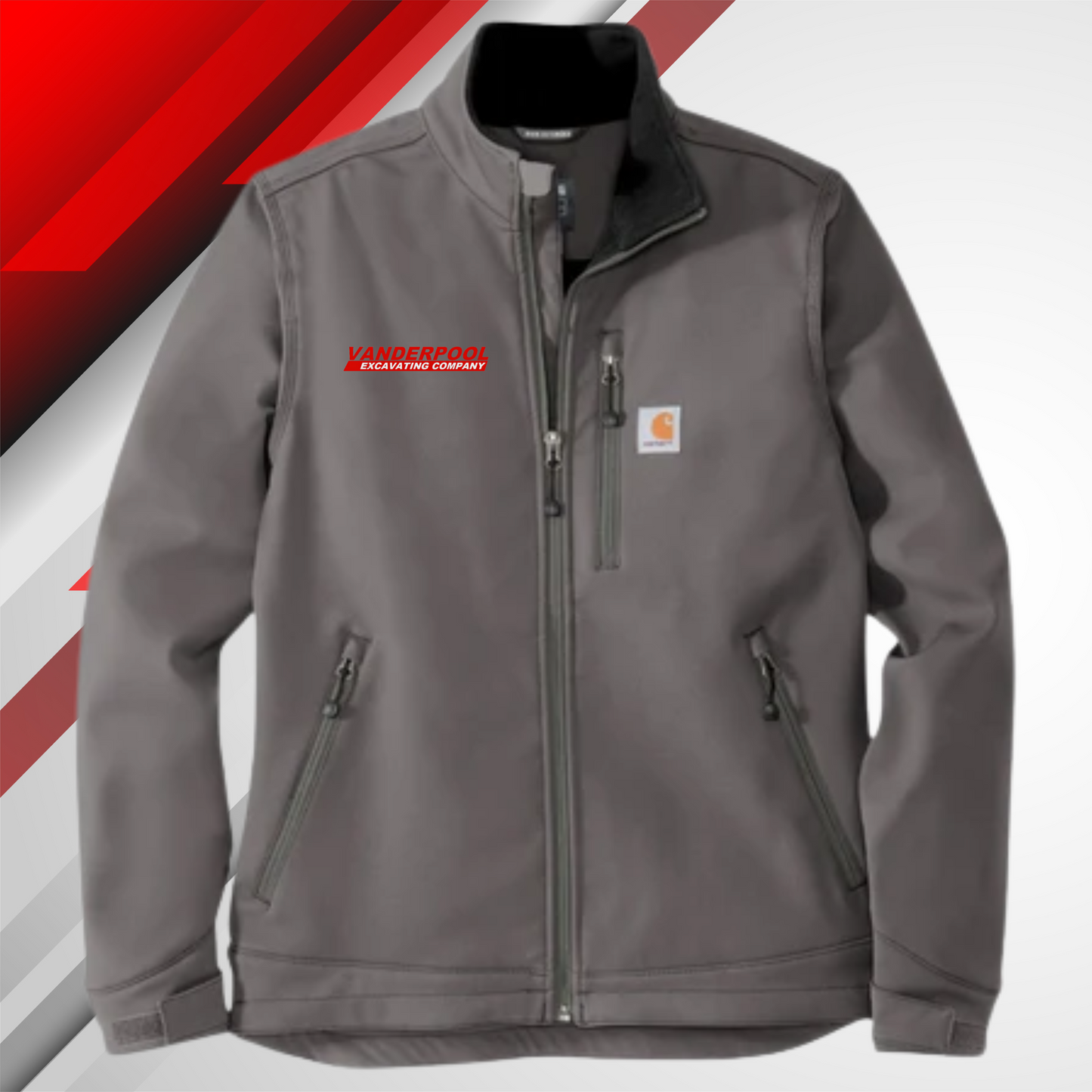 VEC Charcoal Soft Shell Jacket