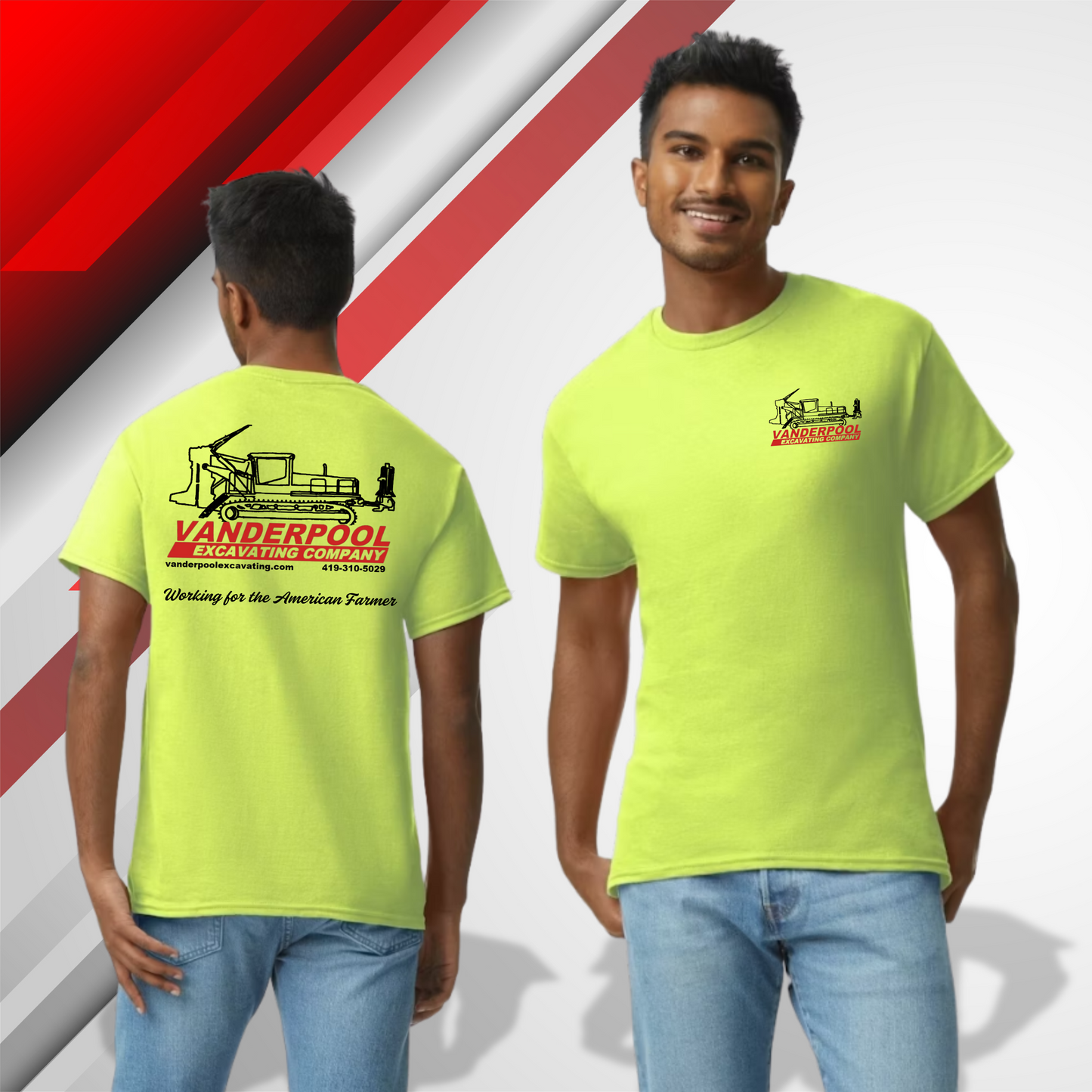 VEC Safety Yellow T-shirt