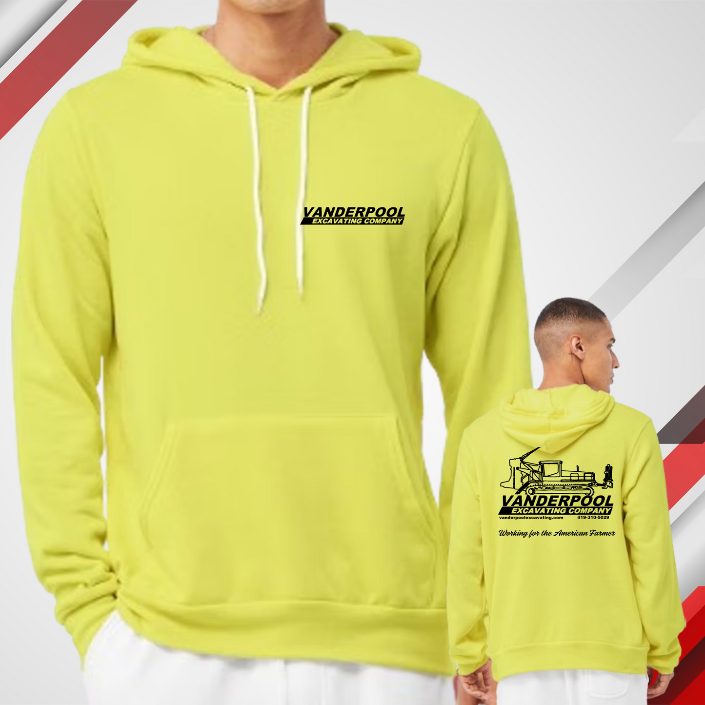 VEC Strobe Bella & Canvas Hoodie