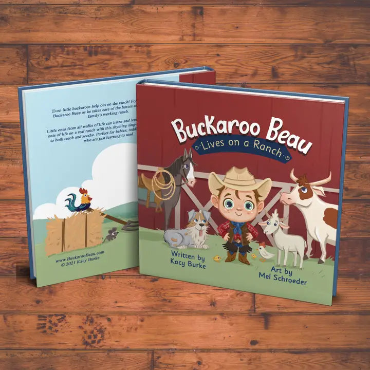 "Buckaroo Beau Lives on a Ranch" Storybook