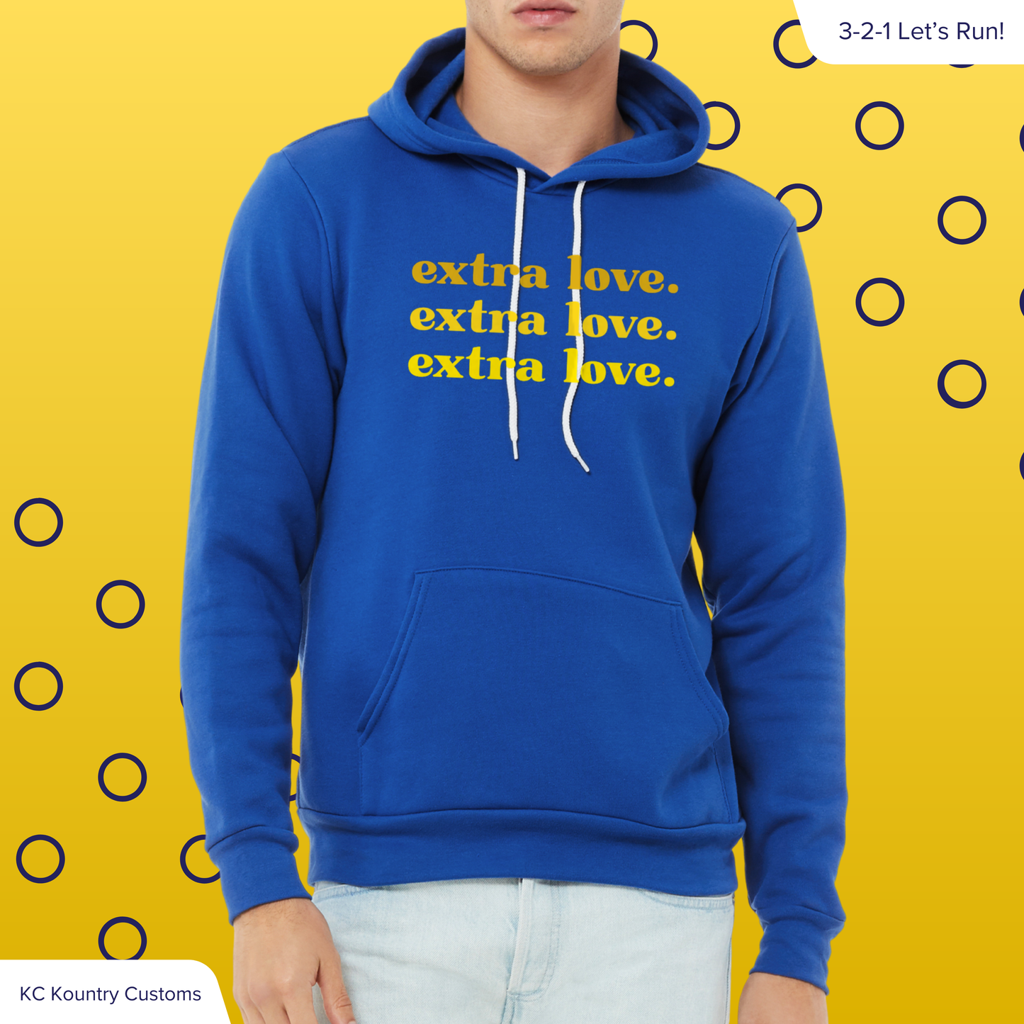 extra love. - HOODIE