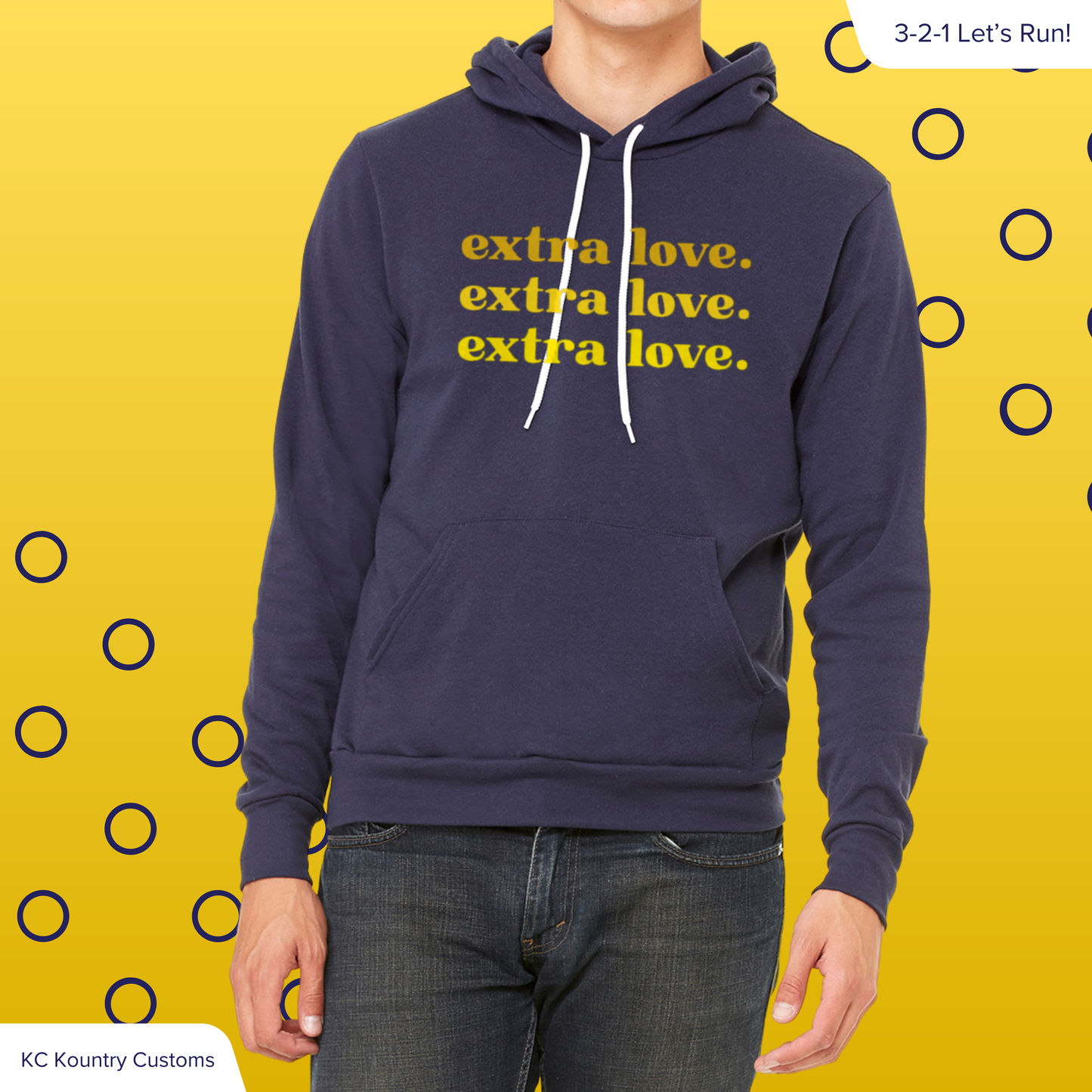 extra love. - HOODIE