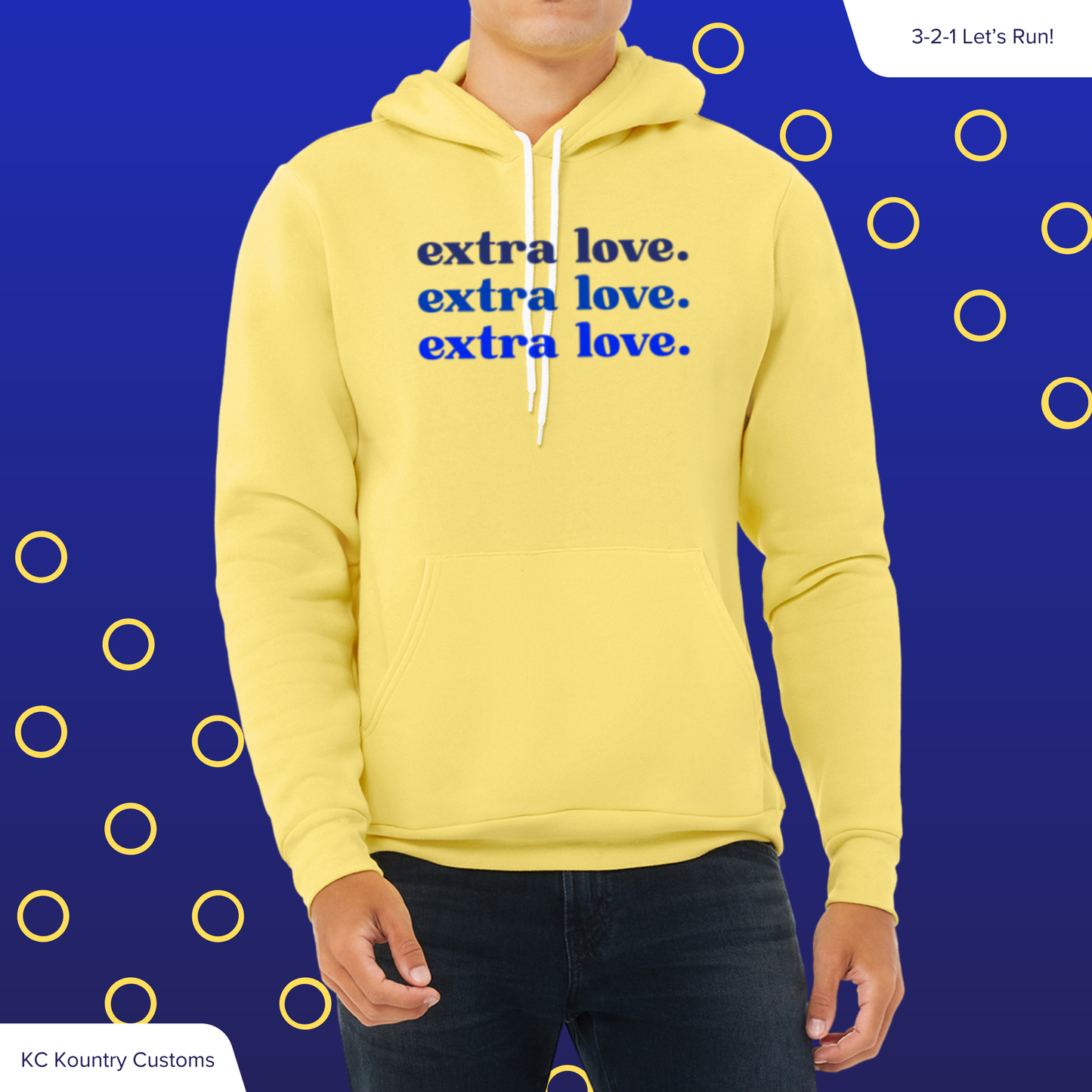 extra love. - HOODIE