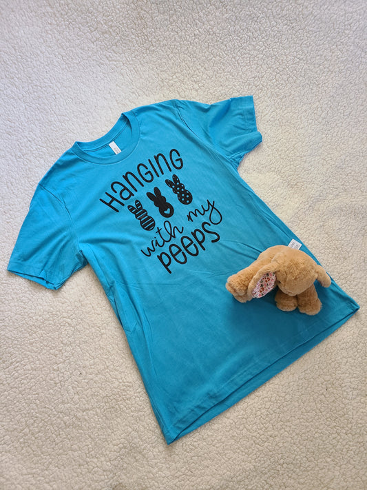 Three Hanging with my Peeps Tee