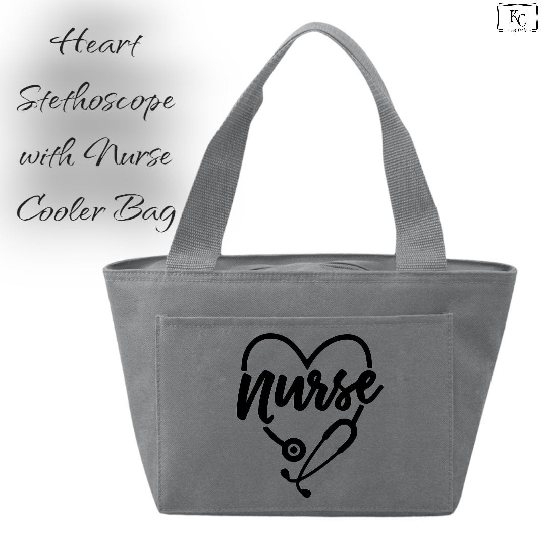 Heart Stethoscope with Nurse Cooler Bag